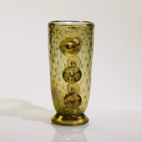 ercole barovier murano glass vase 1935