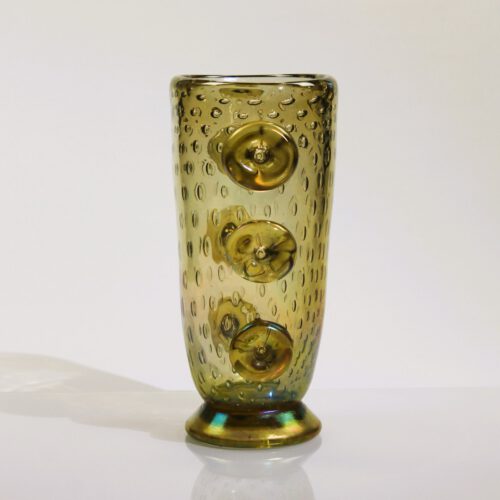 ercole barovier murano glass vase 1935