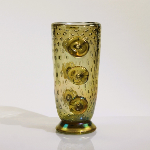 ercole barovier murano glass vase 1935