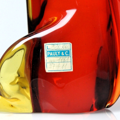 flavio poli and archimede seguso murano galss sculpture squirrel 1950