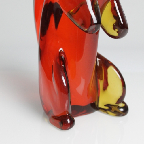 flavio poli and archimede seguso murano galss sculpture squirrel 1950