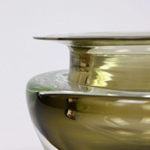 flavio poli murano glass bowl seguso vetri d arte 1950