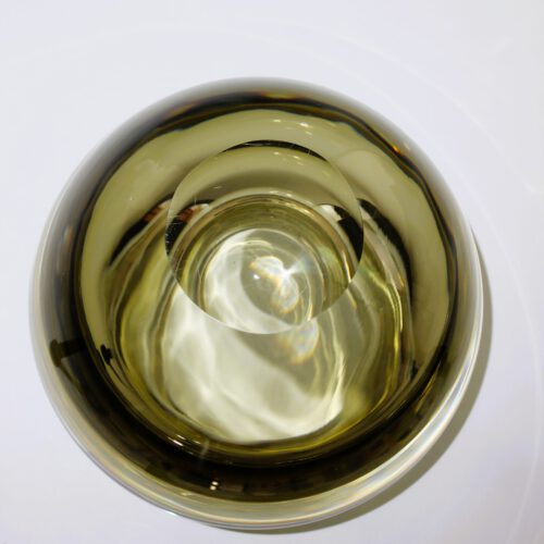 flavio poli murano glass bowl seguso vetri d arte 1950
