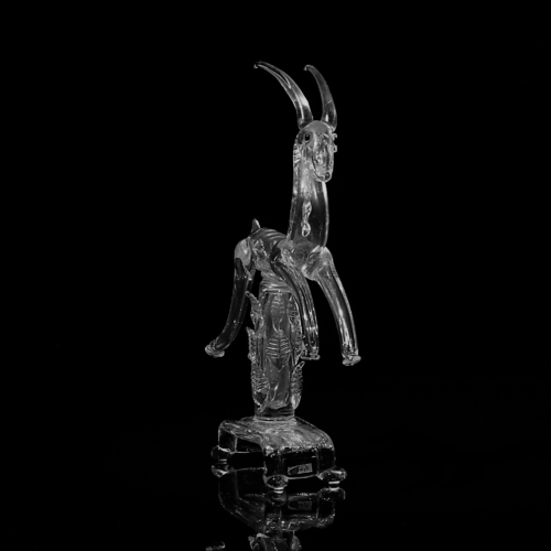 <em><b>Guido Balsamo Stella</b><br>Gazella<br>Italy 1930</em> guido balsamo stella gazella murano glass sculpture ferro toso 1930