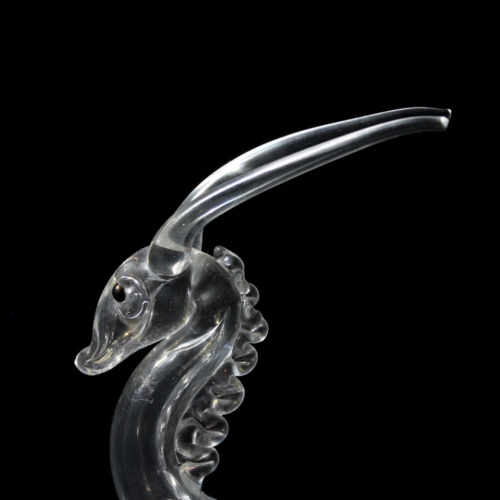 guido balsamo stella gazella murano glass sculpture ferro toso 1930