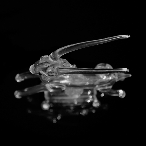 guido balsamo stella gazella murano glass sculpture ferro toso 1930