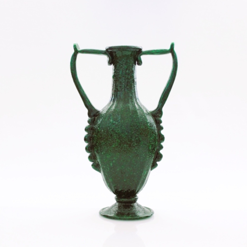 <em><b>Napoleone Martinuzzi</b><br>Pulegoso Vase<br/> Italy 1930</em> napoleone martinuzzi venini murano glass vase amphora pulegoso 1930