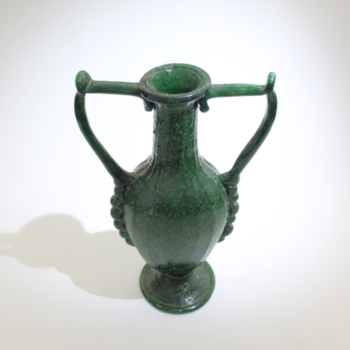 napoleone martinuzzi venini murano glass vase amphora pulegoso 1930