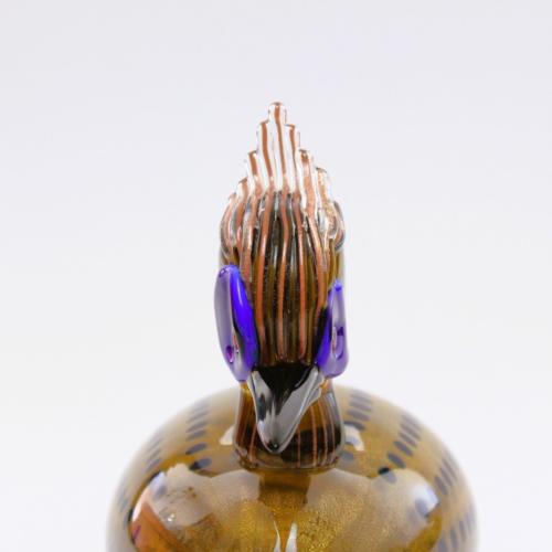romano dona for gino cenedese murano glass duck 2002