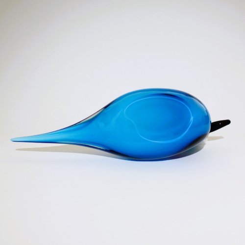 romano dona murano glass turquoise duck sculpture for gino cenedese 2002 (16)