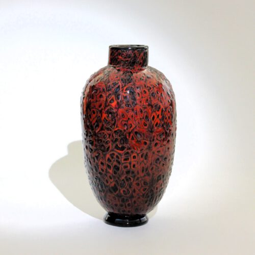 <em><b>Ermanno Toso</b><br />Murrine Vase<br />Italy 1980</em> Vittorio Ferro an Agate Murrine Vase Ermanno Toso Italy 1995
