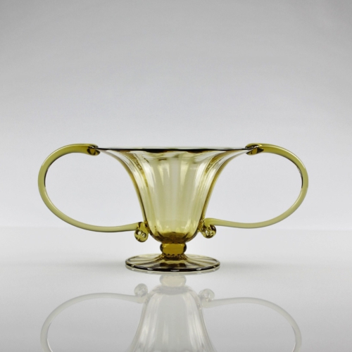 <em><b>Vittorio Zecchin</b><br/>Vase "Libellula"<br/> Italy 1930</em> vittorio zecchin cappellin venini maurano glass vase libellula