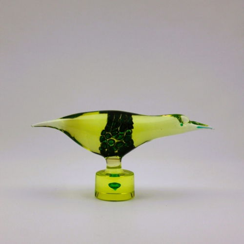 <em><b>Antonio Da Ros</b><br />Seabird "Gull"<br /> Italy 1960</em> antonio da ros murano glass sculpture seabird cenedese 1965