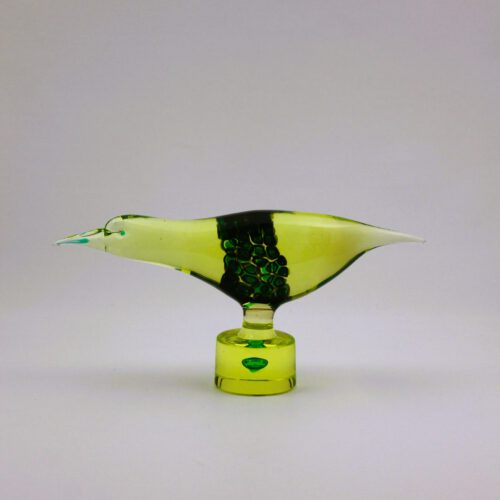 <em><b>Antonio Da Ros</b><br />Seabird "Gull"<br /> Italy 1960</em> antonio da ros murano glass sculpture seabird cenedese 1965