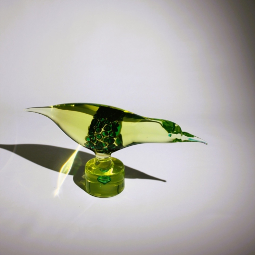 <em><b>Antonio Da Ros</b><br />Seabird "Gull"<br /> Italy 1960</em> antonio da ros murano glass sculpture seabird cenedese 1965
