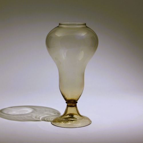 <em><b>Cappellin Venini & C.</b><br />Soffiato Vase</br>Italy 1930</em> cappellin venini murano glass vase for pauly e c