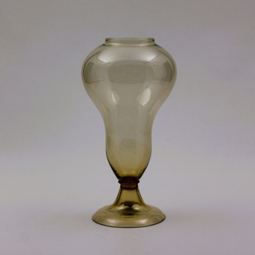 <em><b>Cappellin Venini & C.</b><br />Soffiato Vase</br>Italy 1930</em> cappellin venini murano glass vase for pauly e c