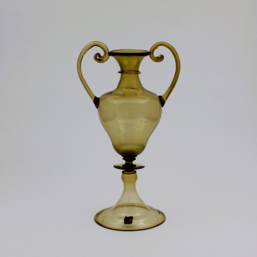 <em><b>Pauly & C., C.V.M.</b><br />Amphora Vase<br />Italy 1920</em> compagnia-di-venezia-e-murano-glass-amphora-vase-1928