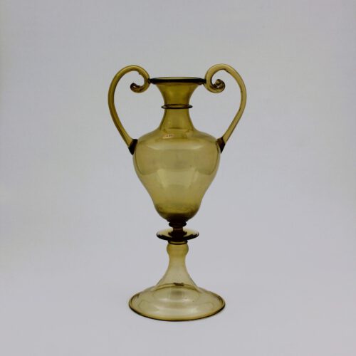 <em><b>Pauly & C., C.V.M.</b><br />Amphora Vase<br />Italy 1920</em> compagnia-di-venezia-e-murano-glass-amphora-vase-1928