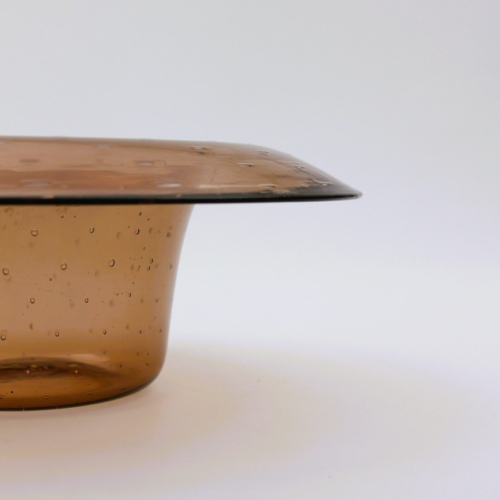 <em><b>Vittorio Zecchin</b><br />Soffiato Bowl "A bolle"<br />Italy 1920</em> compagnia di venezia e murano glass bowl pauly e c 1920