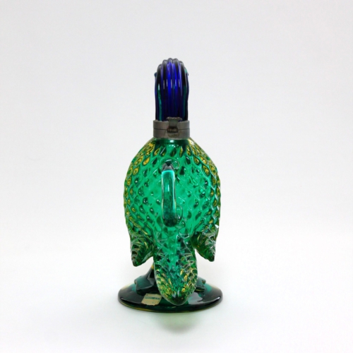 flavio poli murano glass jug duck shape for seguso vetri d'arte 1961