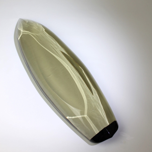 flavio poli murano glass sculpture boat for seguso vetri d arte 1965