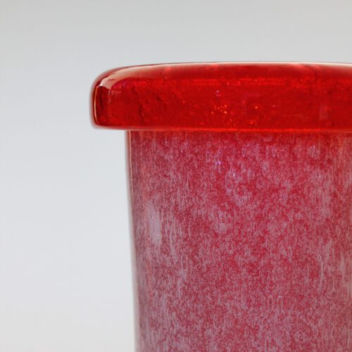 flavio poli murano poleguso glass vase for seguso vetri d arte 1940
