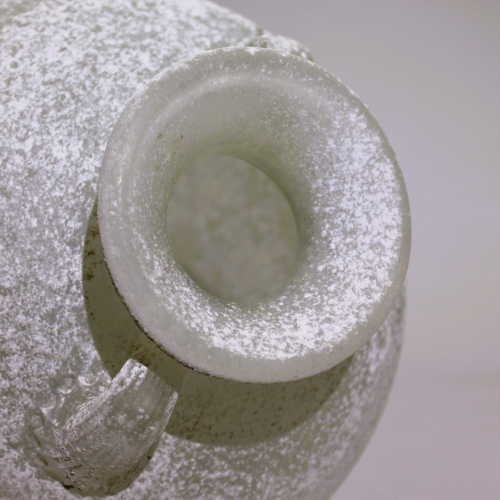 giovanni patrini murano glass amphore scavo vase for seguso vetri d arte 1970