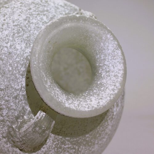 giovanni patrini murano glass amphore scavo vase for seguso vetri d arte 1970