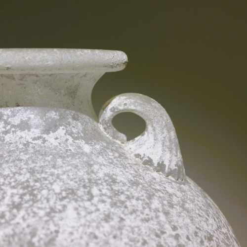 giovanni patrini murano glass amphore scavo vase for seguso vetri d arte 1970