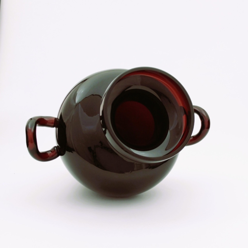 giovanni patrini seguso vetri d arte murano glass amphora vase