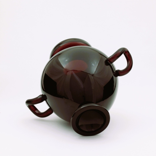 giovanni patrini seguso vetri d arte murano glass amphora vase