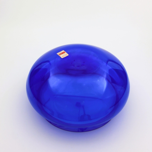 m.v.m. cappellin venini murano glass bowl cobalt blue 1930