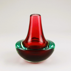 mario pinzoni murano glass vase for seguso vetri d arte 1968