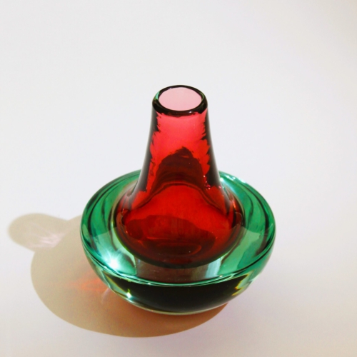 <em><b>Mario Pinzoni</b><br />Vase<br /> Italy 1968</em> mario pinzoni murano glass vase for seguso vetri d arte 1968