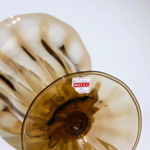 napoleone martinuzzi cappellin venini murano glass vase 1920