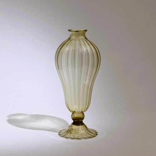 <em><b>Napoleone Martinuzzi</b><br />Soffiato Vase<br />Italy 1925</em> napoleone martinuzzi cappellin venini murano glass vase 1925