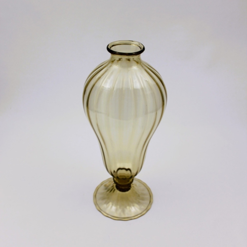 <em><b>Napoleone Martinuzzi</b><br />Soffiato Vase<br />Italy 1925</em> napoleone martinuzzi cappellin venini murano glass vase 1925