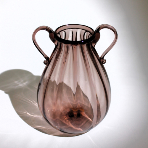 <em><b>Napoleone Martinuzzi</b><br />Soffiato Vase<br />Italy 1925</em> napoleone martinuzzi cappellin venini murano glass vase 1925
