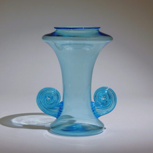 <em> <b>Napoleone Martinuzzi</b><br>Soffiato Vase<br>Italy 1935</em> napoleone martinuzzi cappellin venini murano glass vase 1935 (1)