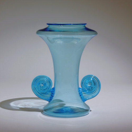 <em> <b>Napoleone Martinuzzi</b><br>Soffiato Vase<br>Italy 1935</em> napoleone martinuzzi cappellin venini murano glass vase 1935 (1)