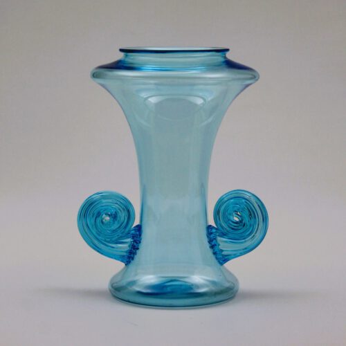 <em> <b>Napoleone Martinuzzi</b><br>Soffiato Vase<br>Italy 1935</em> napoleone martinuzzi cappellin venini murano glass vase 1935 (1)