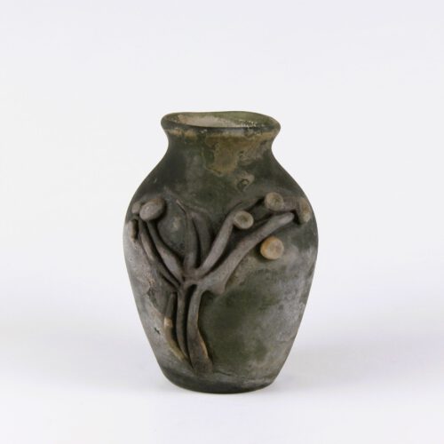 <em><b>Napoleone Martinuzzi</b><br />Scavo Vase<br />Italy 1952</em> napoleone martinuzzi murano glass vase scavo for cenedese 1952