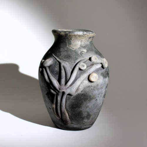 <em><b>Napoleone Martinuzzi</b><br />Scavo Vase<br />Italy 1952</em> napoleone martinuzzi murano glass vase scavo for cenedese 1952