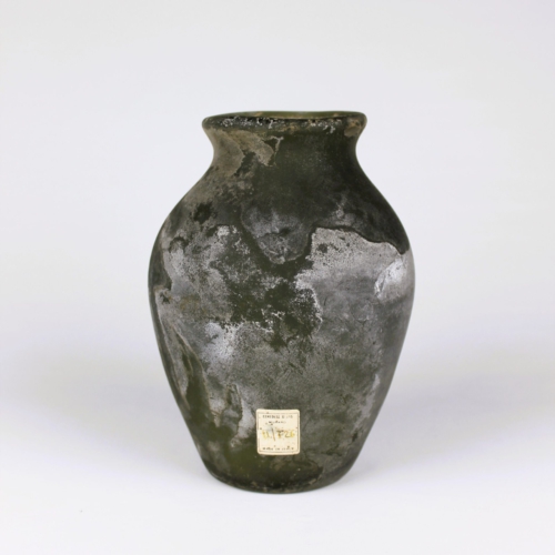 napoleone martinuzzi murano glass vase scavo for cenedese 1952