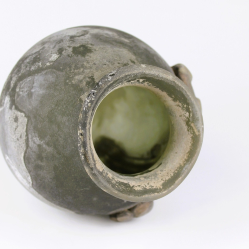 napoleone martinuzzi murano glass vase scavo for cenedese 1952