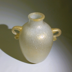 napoleone martinuzzi venini murano glass vase pulegoso