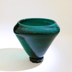 napoleone martinuzzi venini murano glass vase pulegoso 1930