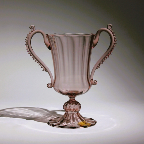 <em><b>Pauly & C., C.V.M.</b><br />Soffiato Vase"<br />Italy 1928</em> pauly e c murano glass vase compagnia di venezia e murano c v m 1928