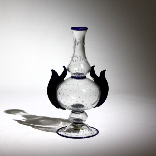 umberto bellotto murano glass vase for vetreria artistica barovier 1927